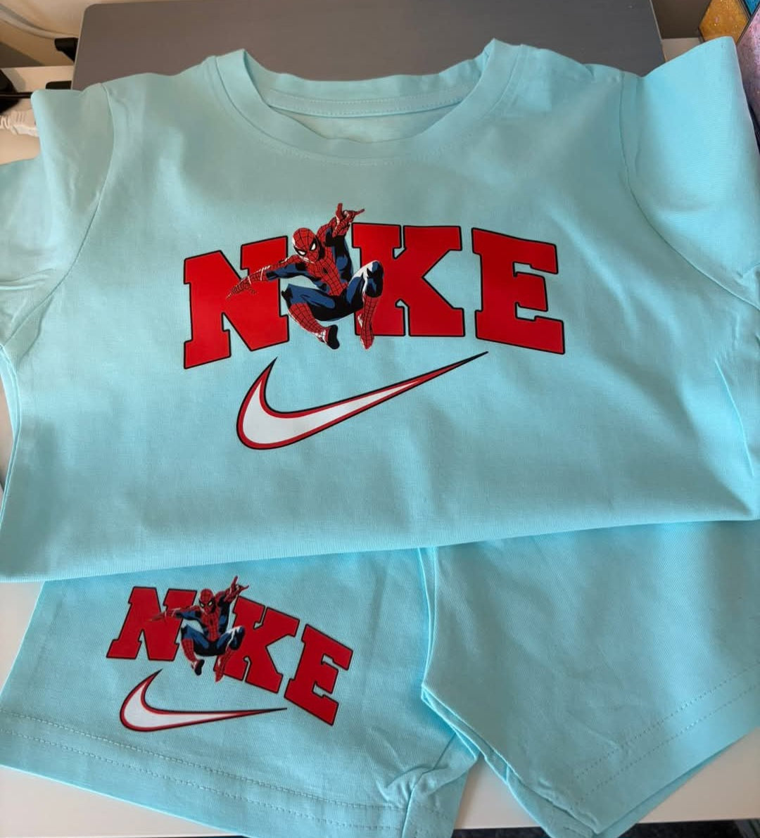 Baby Blue Character Summer Set - Various Characters Available