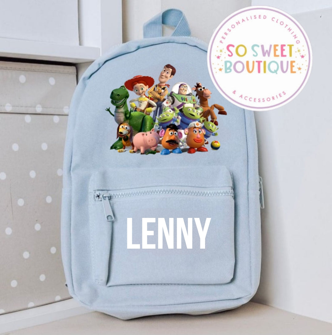 Toy Story themed Personalised Backpack - SoSweetBoutiqueLtd