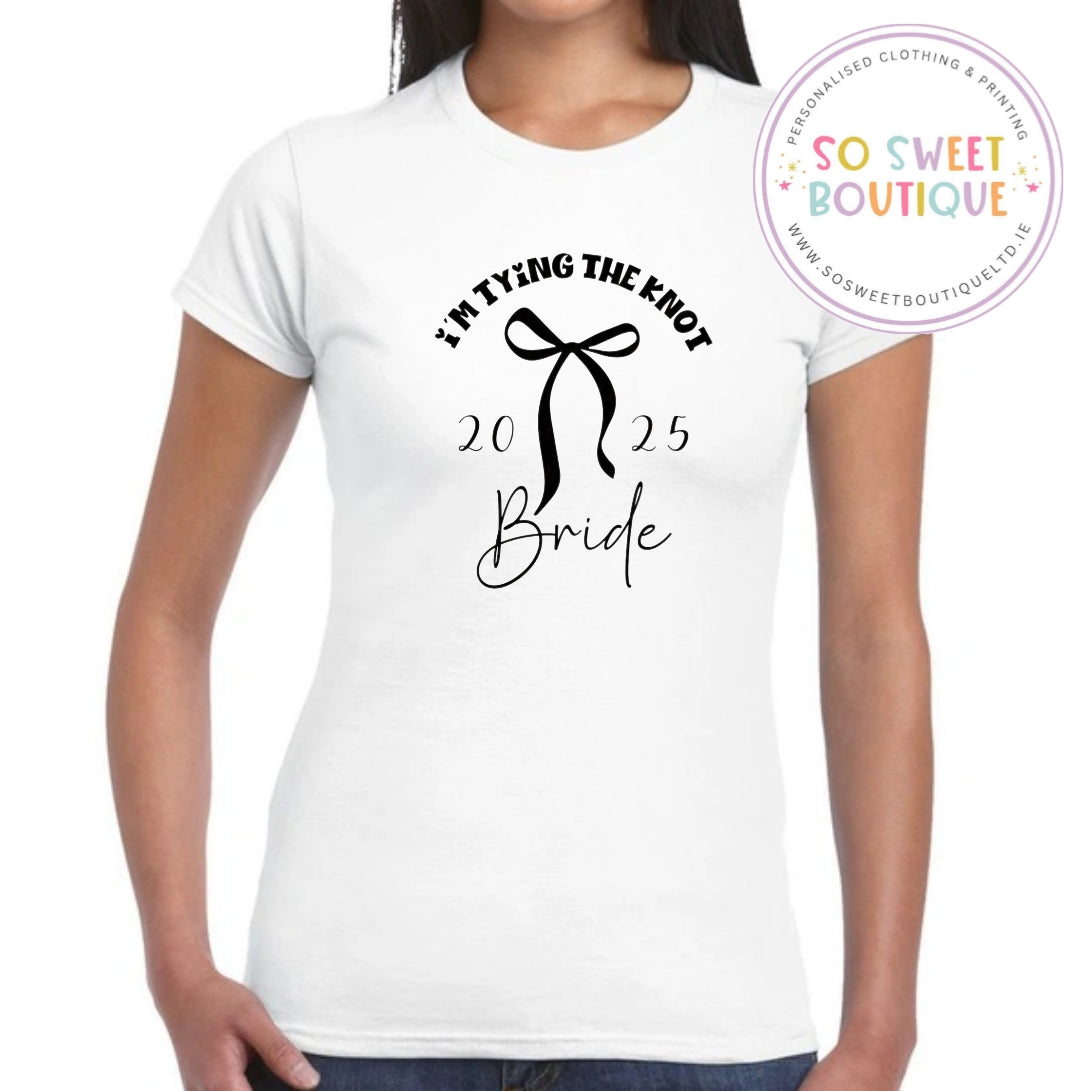 I'm Tying The Knot Hen Party T-Shirt