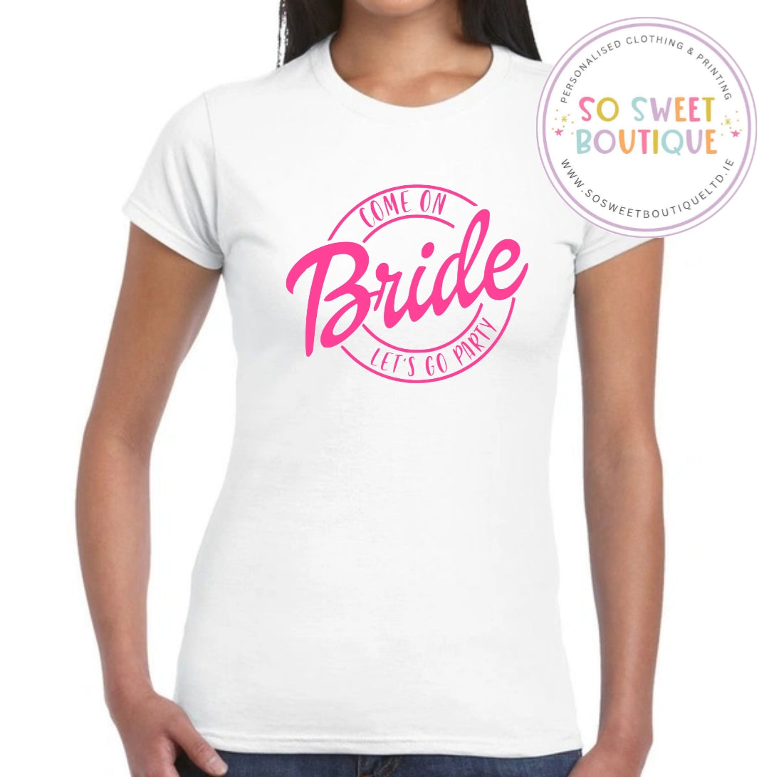 Barbie Bride Hen Party T-Shirt