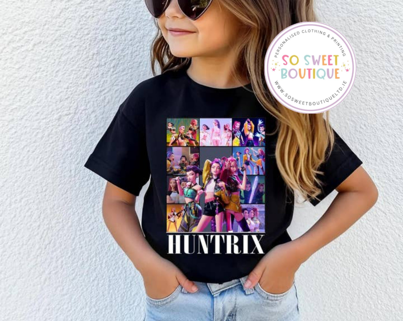KPOP Demon Hunters Black T-Shirt