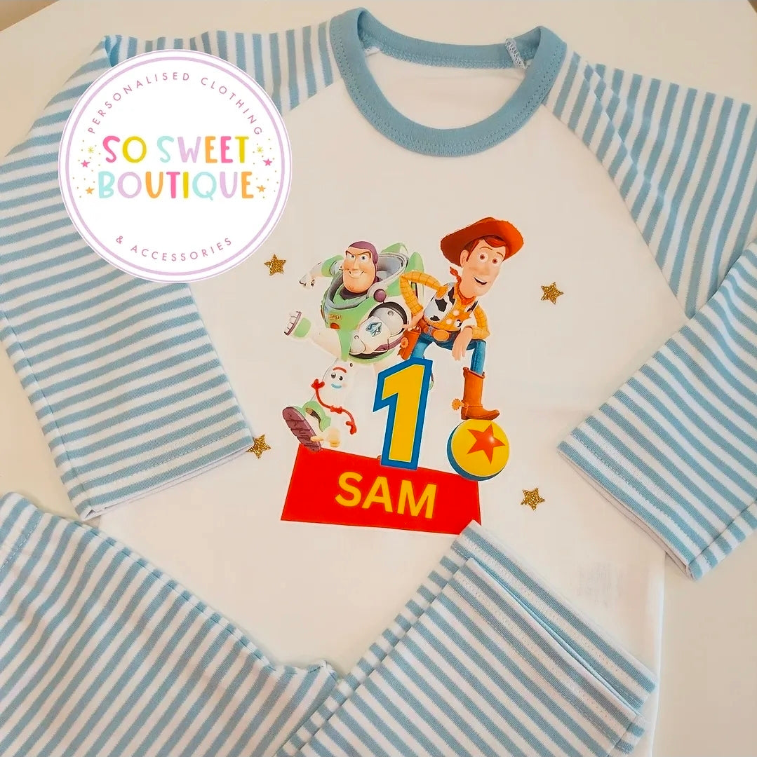 Toy Story When I Wake Up Personalised Birthday Pyjamas