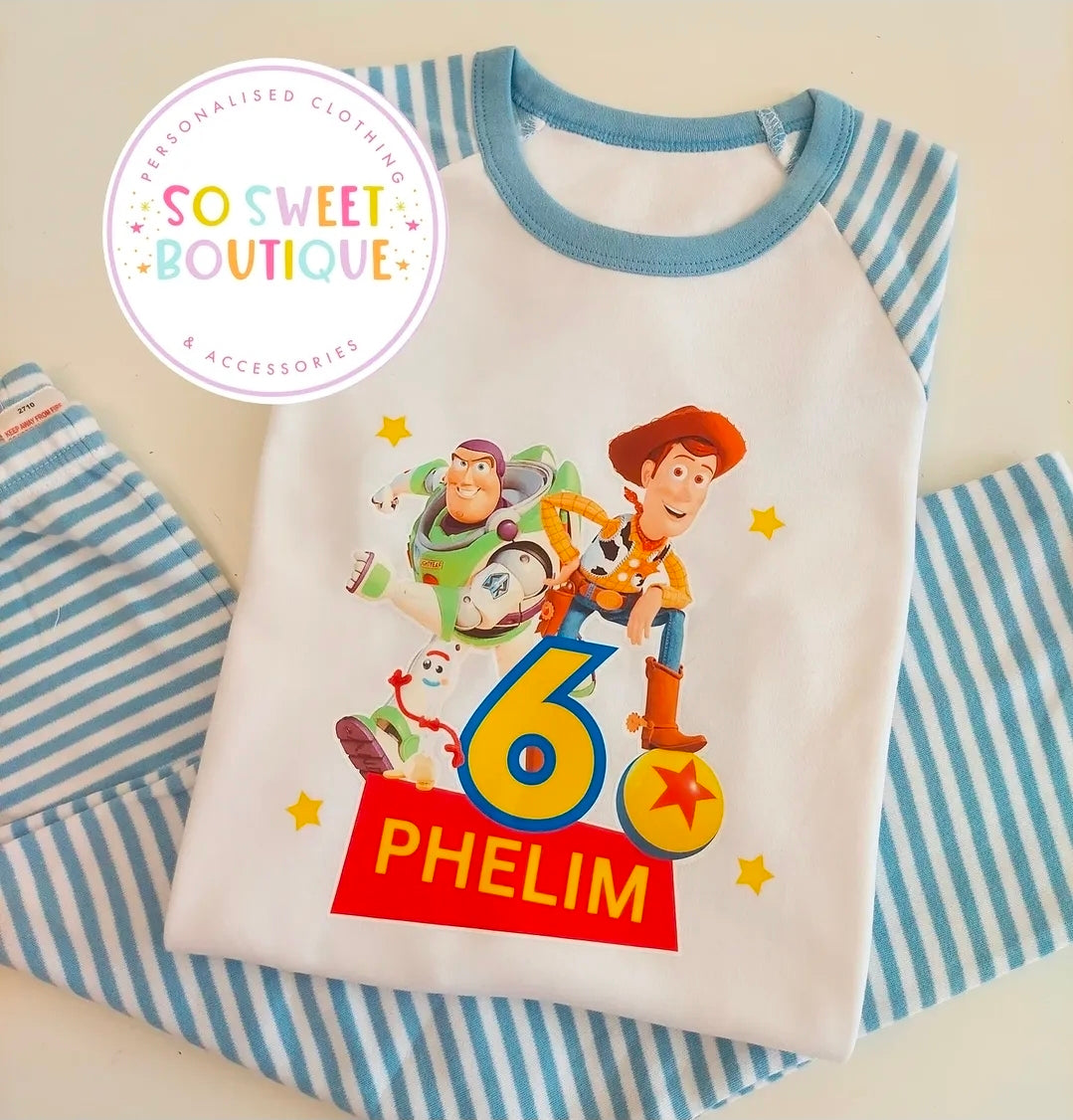 Toy Story When I Wake Up Personalised Birthday Pyjamas