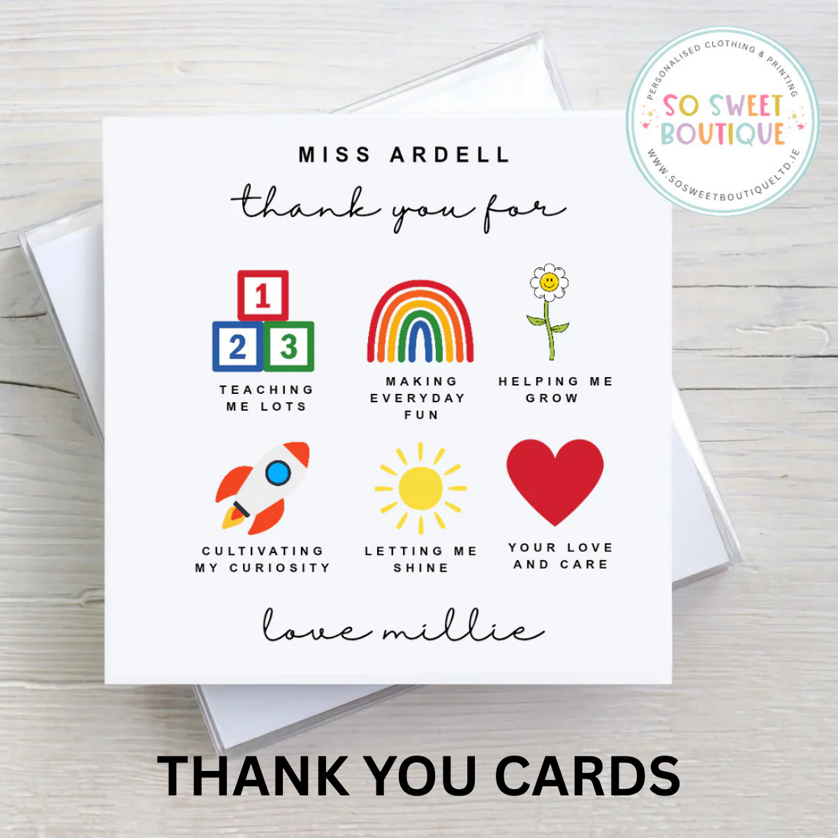 THANK YOU CARDS