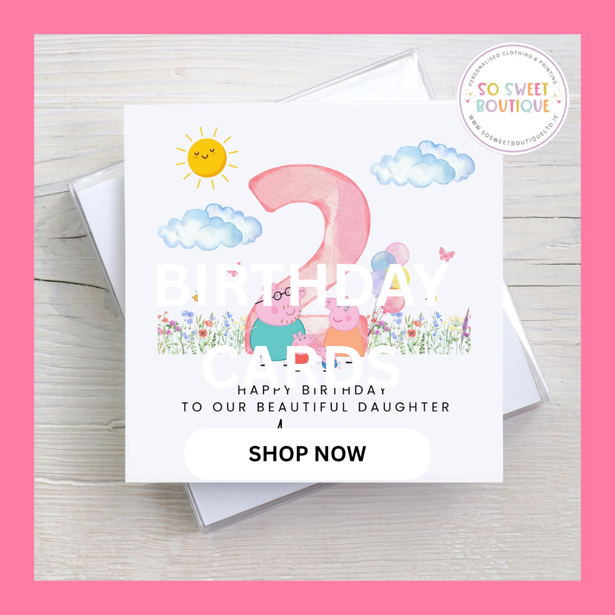 PERSONALISED BIRTHDAY CARDS