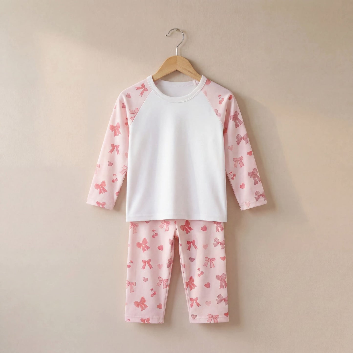 Personalised Ms Rachel "When I Wake Up" birthday pyjamas in soft fabric, featuring custom name on a cheerful pajama set.