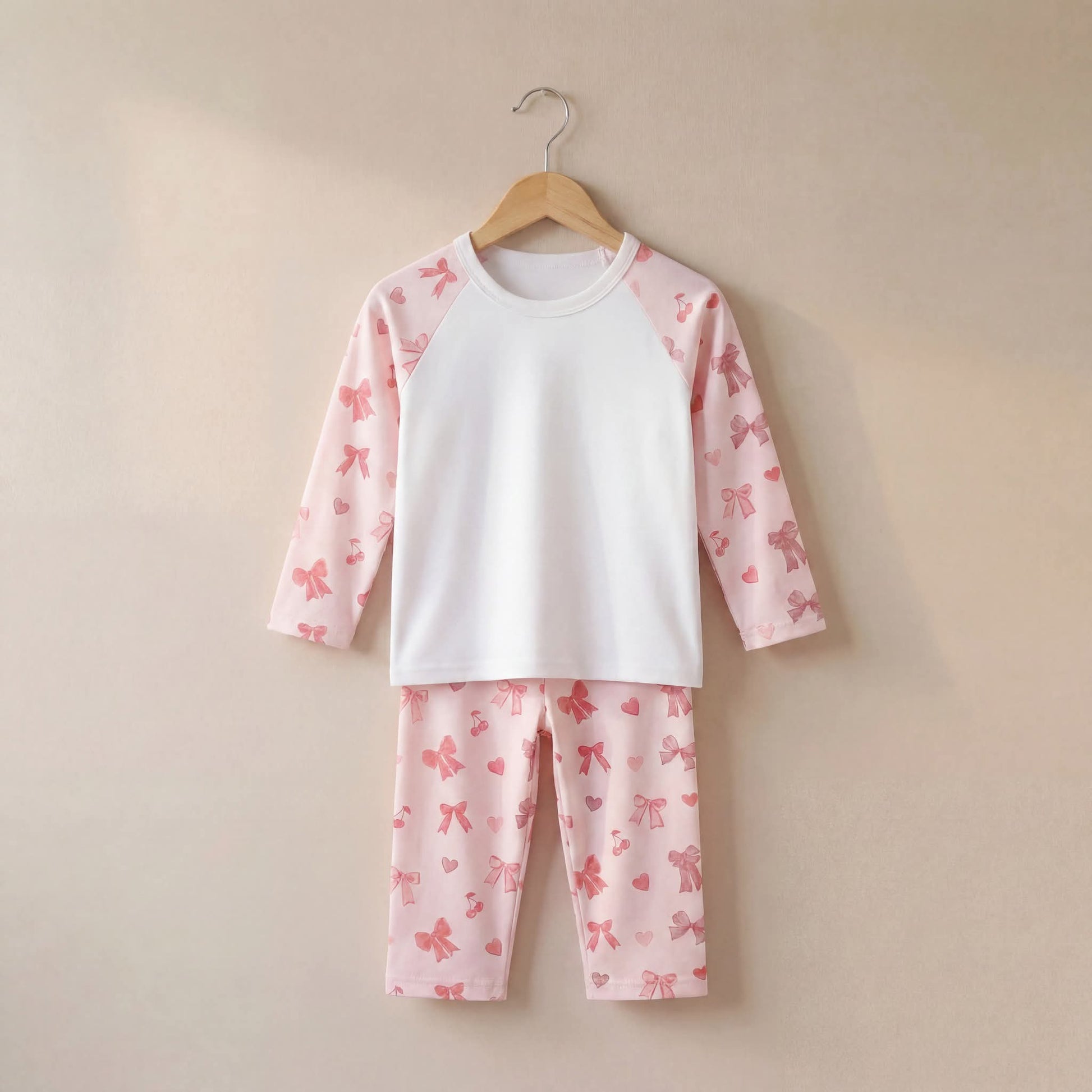 Personalised Ms Rachel "When I Wake Up" birthday pyjamas in soft fabric, featuring custom name on a cheerful pajama set.