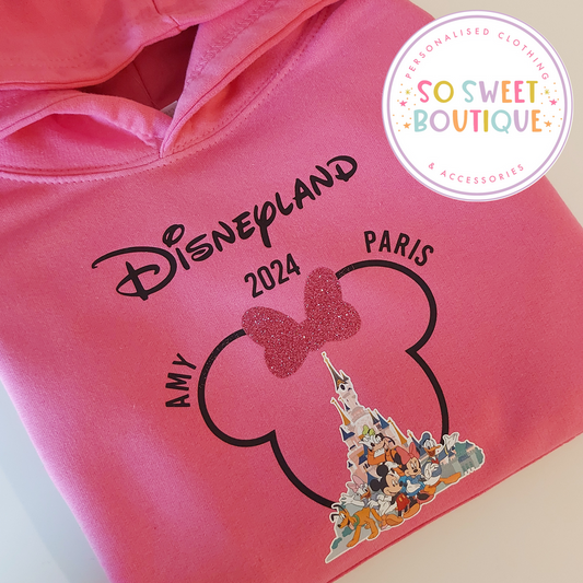 Castle Disneyland Kids Unisex Hoodie - Various Colours - SoSweetBoutiqueLtd