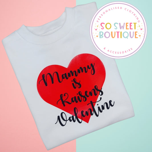 Valentine themed White T-Shirt - SoSweetBoutiqueLtd