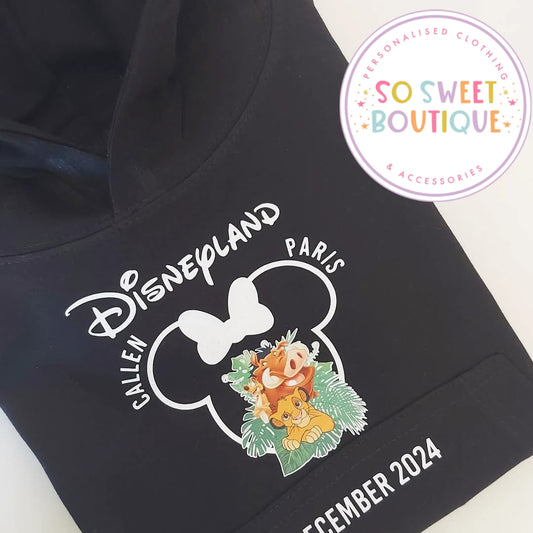The Lion King Kids Disneyland Unisex Hoodie - Various Colours - SoSweetBoutiqueLtd