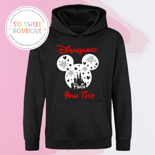 Disneyland Kids Unisex Hoodie - Various Colours - SoSweetBoutiqueLtd
