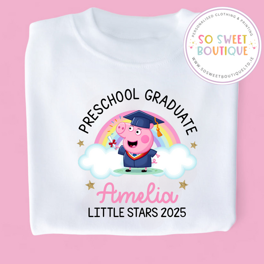 Peppa Pig Preschool Graduate T-Shirt