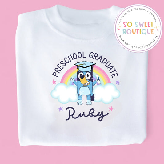 Bluey Preschool Graduate T-Shirt