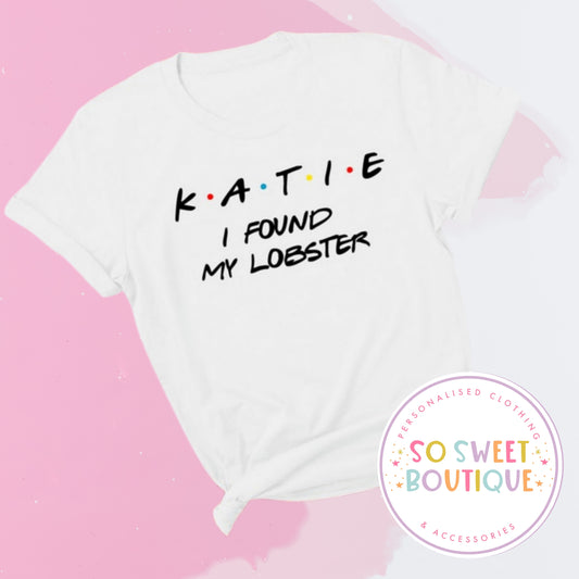 Friends Lobster theme Hen Party T-Shirt