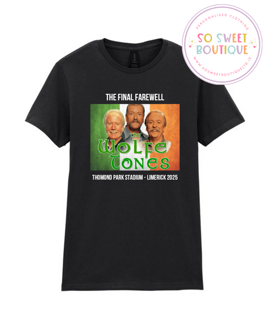 The Wolfe Tones Limerick 2025 T-Shirt