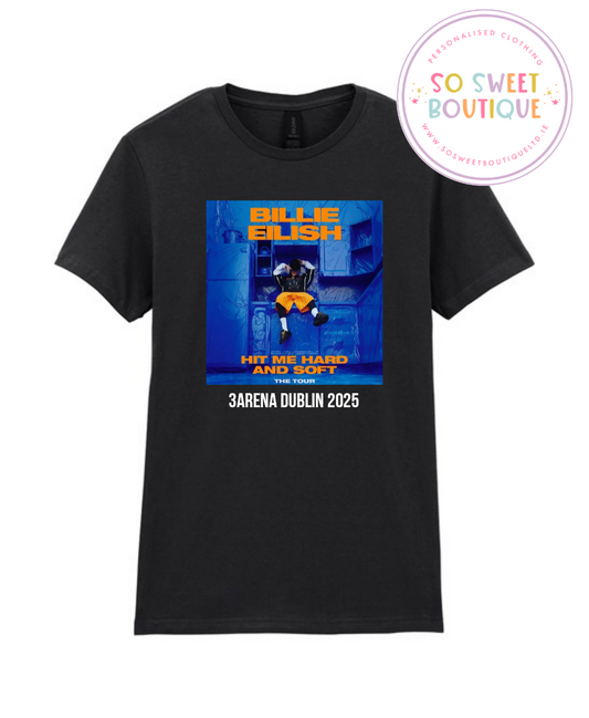 Billie Eilish 3Arena Dublin 2025 T-Shirt