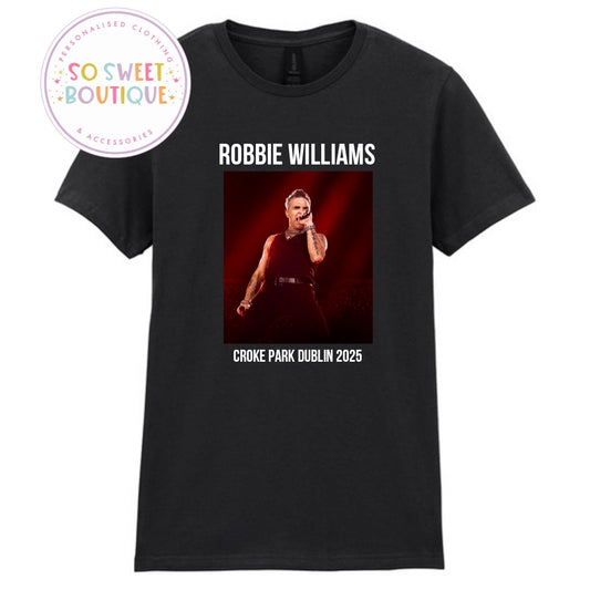 Robbie Williams Croke Park Dublin 2025 T-Shirt