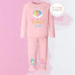 Care Bears themed Pastel Pink Frill Style Birthday Pyjamas