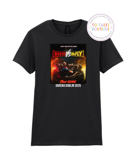 Busted VS McFly Concert T-Shirt