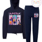 KPOP Demon Hunters Navy Tracksuit Set