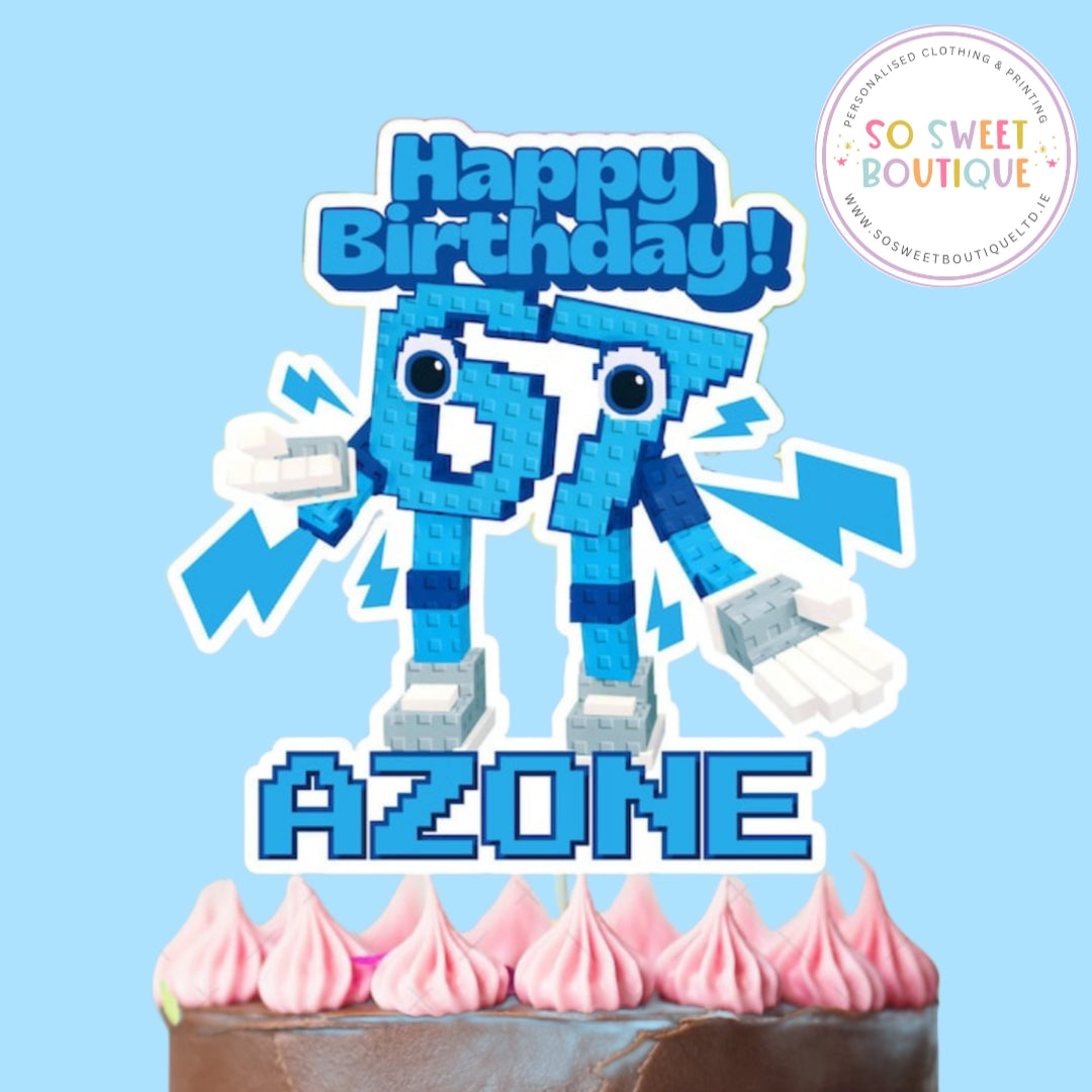 Six Seven 67 Personalised Birthday Cake Topper - SoSweetBoutiqueLtd