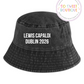 Lewis Capaldi Dublin 2026 Unisex Bucket Hat - Vintage Black - SoSweetBoutiqueLtd