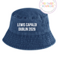 Lewis Capaldi Dublin 2026 Unisex Bucket Hat - Vintage Denim - SoSweetBoutiqueLtd