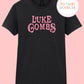 Luke Combs Pink Print Black T-Shirt