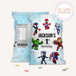 Spiderman Superhero themed Personalised Fillable Crisp|Treat Bag