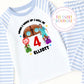 Personalized birthday pajamas for kids featuring Danny Go design, soft fabric, and fun, colorful graphics in a cozy sleepwear set.