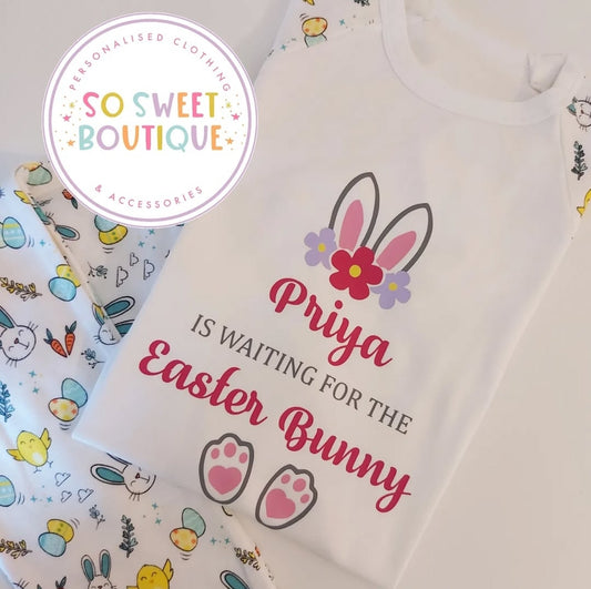 Personalised Easter Pyjamas - Boy & Girl Options