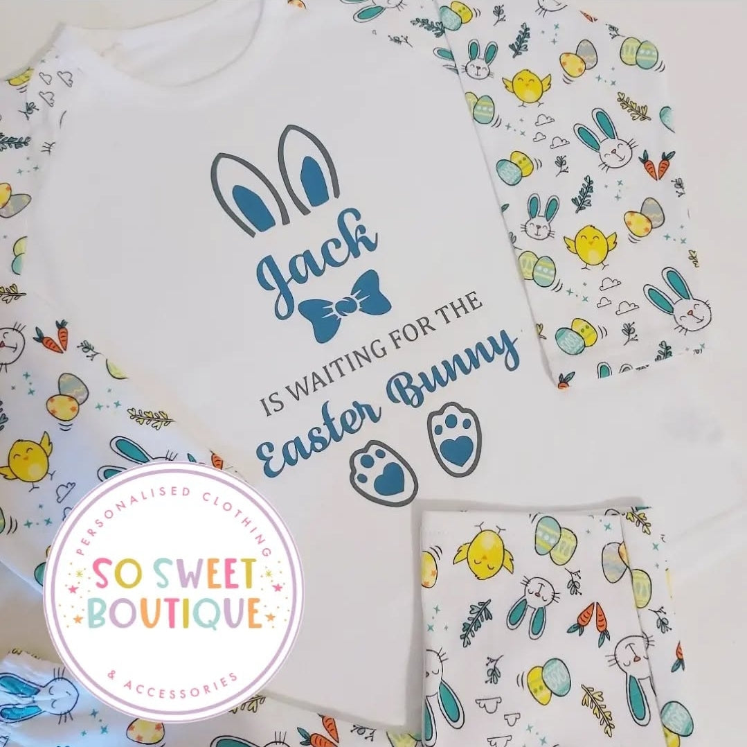 Personalised Easter Pyjamas - Boy & Girl Options