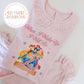 Princess themed Pastel Pink Frill Style Birthday Pyjamas