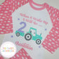 Tractor themed When I Wake Up Personalised Birthday PJs