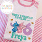 Stitch And Angel When I Wake Up Personalised Birthday PJs