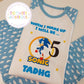 Personalised birthday pyjamas featuring the Sonic When I Wake Up design by SoSweetBoutiqueLtd, with colorful cartoon character print.