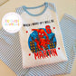 Spiderman When I Wake Up Personalised Birthday Pyjamas