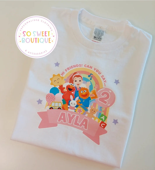 Ms Rachel themed Birthday T-Shirt
