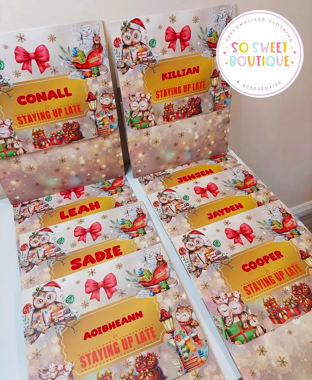 Toy Show themed Personalised Fillable Treat Box