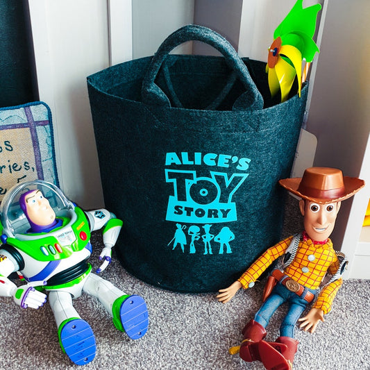 Toy Story Inspired Storage Trug Baskets - SoSweetBoutiqueLtd