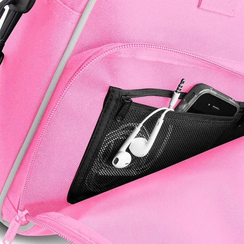 Irish Dancing themed Personalised Pink & Grey Shoulder Bag