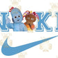 Baby Blue Character Summer Set - Various Characters Available
