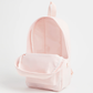 Pastel Pink Initial Style Personalised Backpack